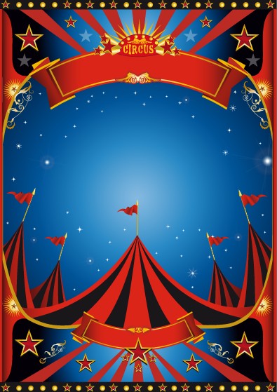 Vintage Style poster design poster Circus 
