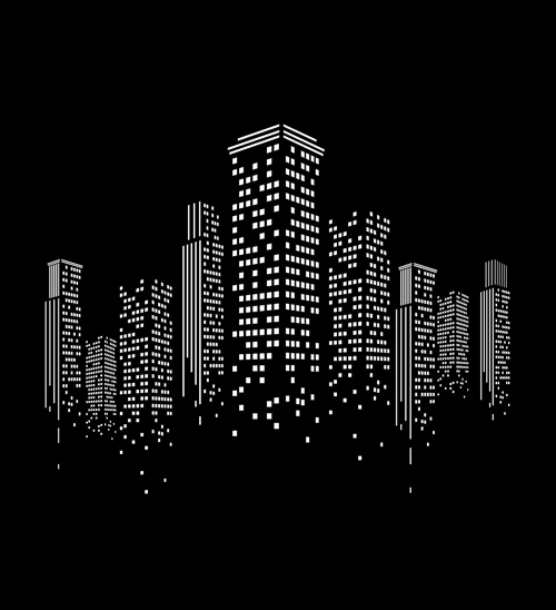 Creative City vector Backgrounds 01