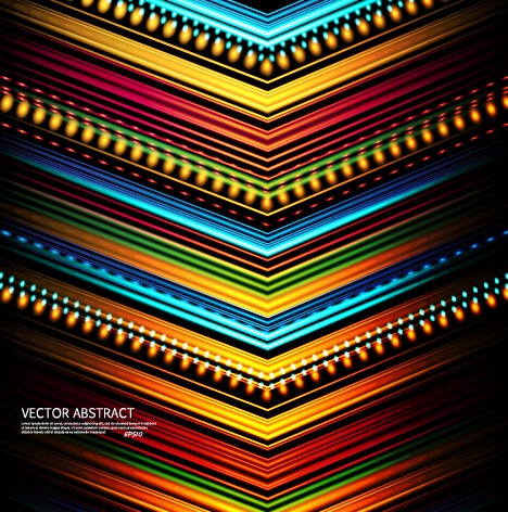 Shiny Colorful shapes background vector 02
