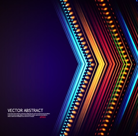 Shiny Colorful shapes background vector 03