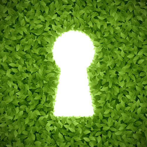 Creative keyhole concept design vector 02