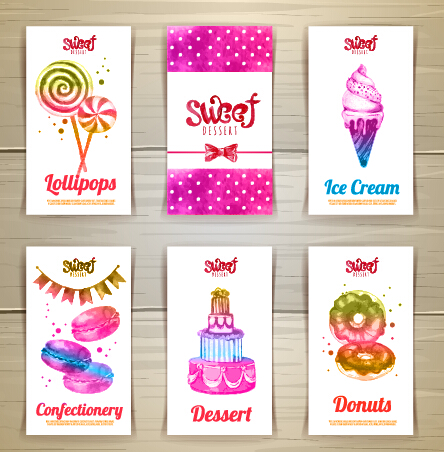 sweet material cute cards 