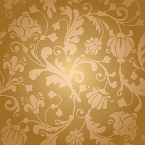 Vector Flower elements backgrounds 02