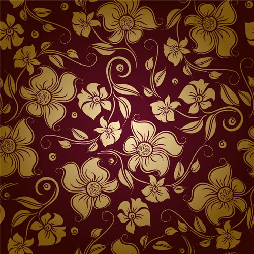 wallpapers seamless pattern gentle floral 
