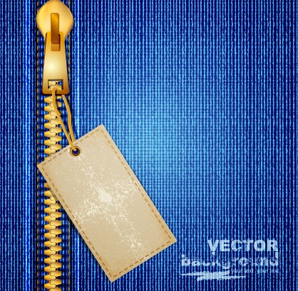 Vector Jeans design elements background 03