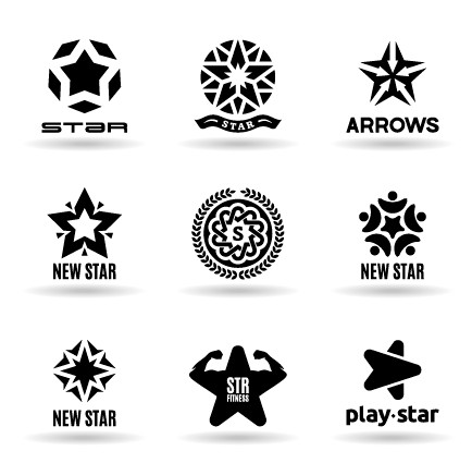 Modern logos creative design vector set 11