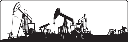 Oil industry design elements vector 04