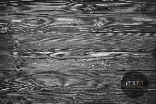 Old wooden textures backgrounds vector set 10