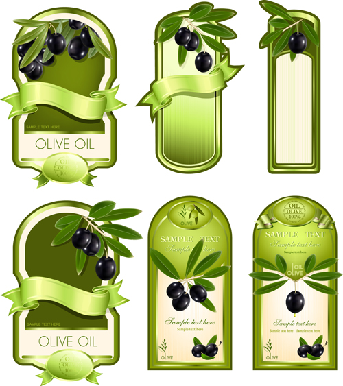 olive labels label 