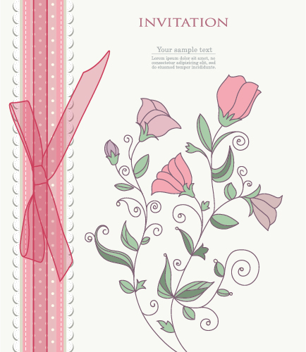 refreshing invitation cards invitation floral cards 