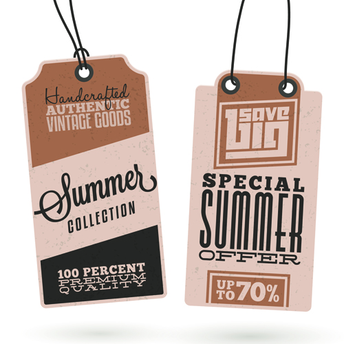 vintage summer discount cardboard 