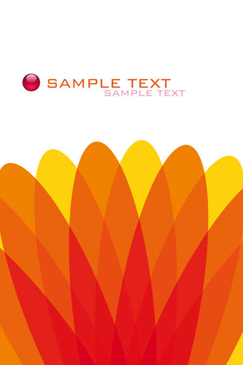 Set of Abstract backgrounds mix vector 01