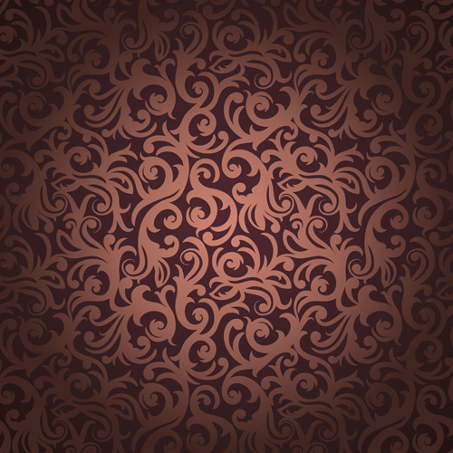 seamless pattern vector pattern brown 