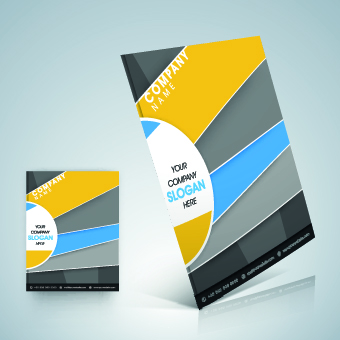 Stylish business flyer template design 01