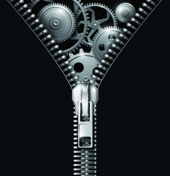 Creative gearwheel background 02