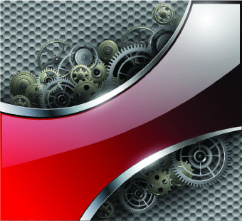 Creative gearwheel background 03
