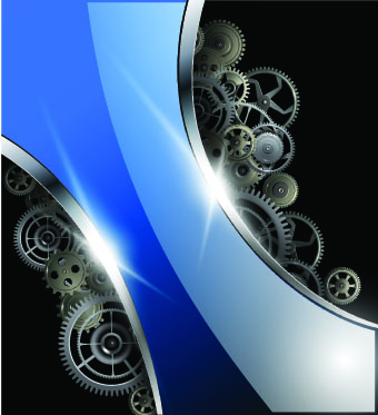 Creative gearwheel background 04