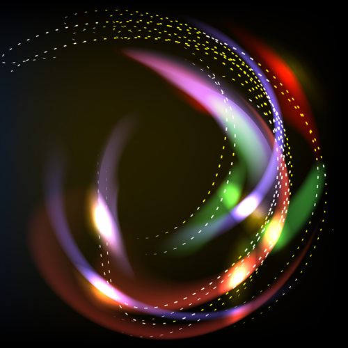 light with Flowers Backgrounds set 02