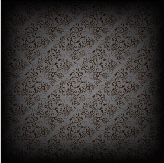 Damask dark backgrounds art vector Damask dark backgrounds art vector