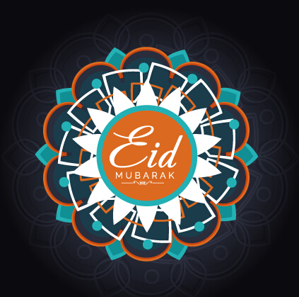 Eid mubarak celebrations vector background 02 Eid mubarak celebrations vector background 02