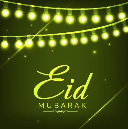 Eid Mubarak celebration background 