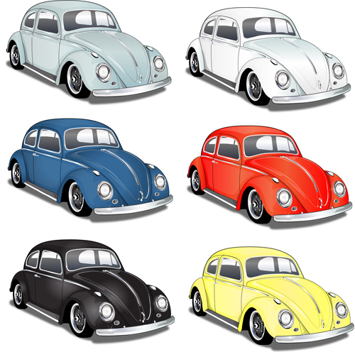 Gray retro car vector Gray retro car vector