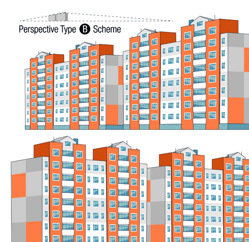 Skyscraper design graphics vector 05 Skyscraper design graphics vector 05