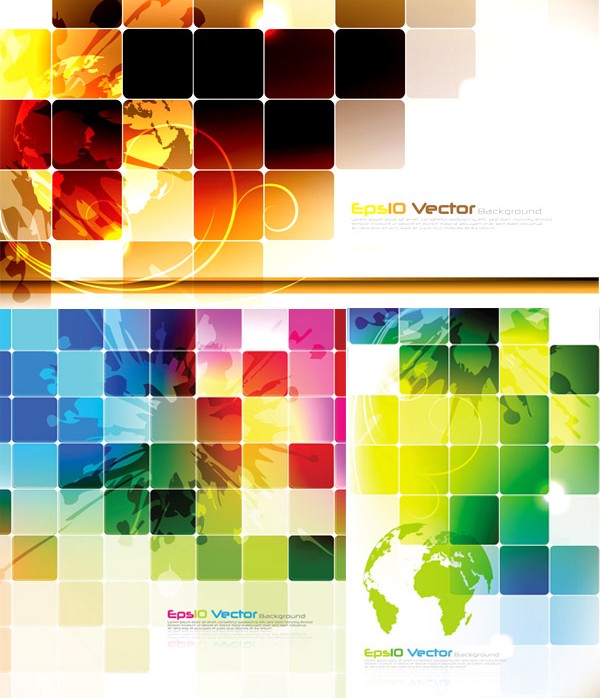 Ink Stroke with box background shiny vector Ink Stroke with box background shiny vector