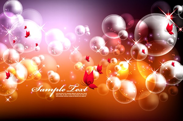 Dream bubble background vector Dream bubble background vector