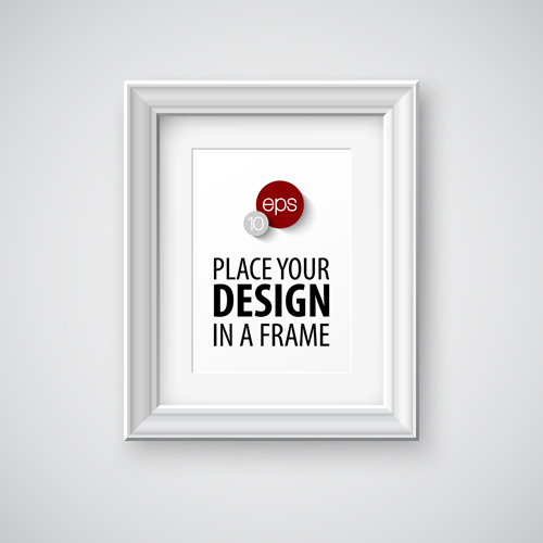 Modern photo frame creative vectors material 03