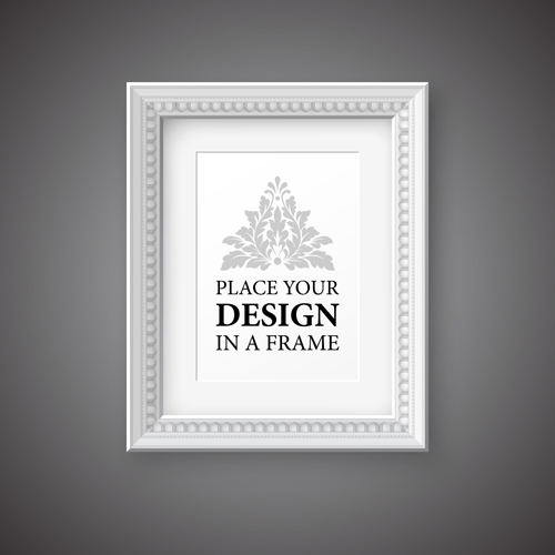 Modern photo frame creative vectors material 04