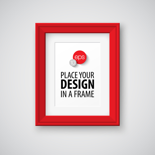 Modern photo frame creative vectors material 11 Modern photo frame creative vectors material 11