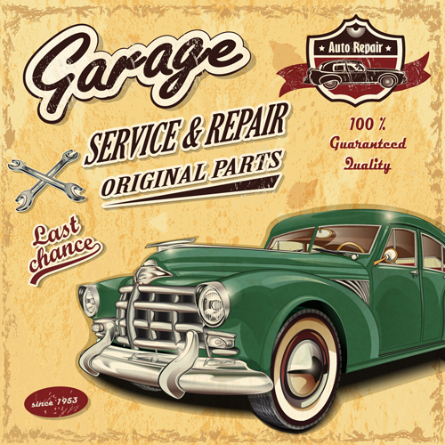 service repair poster 