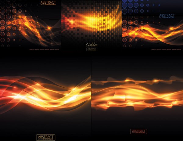 shiny flame effect background 
