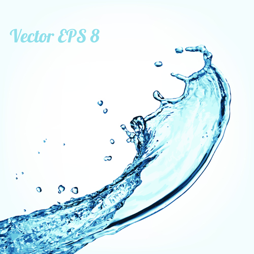 water vector background splash blue background 