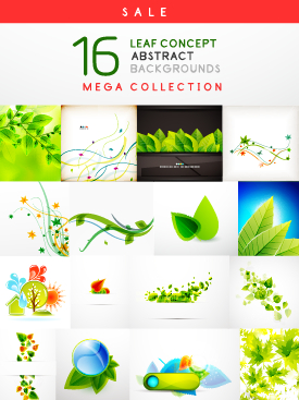 leaf concept background concept background vector background 