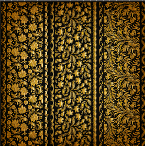 material luxury gold borders 