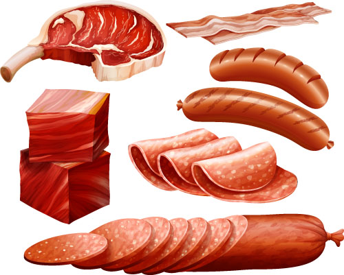 sausages meats bacon 