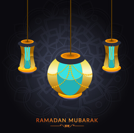 Background ramadan mubarak vector design set 12 Background ramadan mubarak vector design set 12