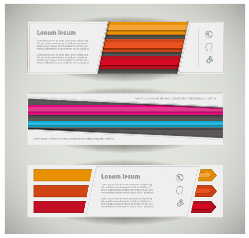 Creative banners web design vector graphics 05 Creative banners web design vector graphics 05