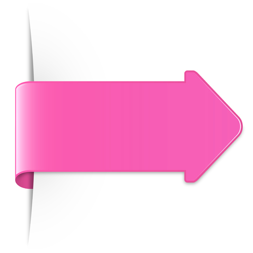 Colored bookmarks design vectors set 03