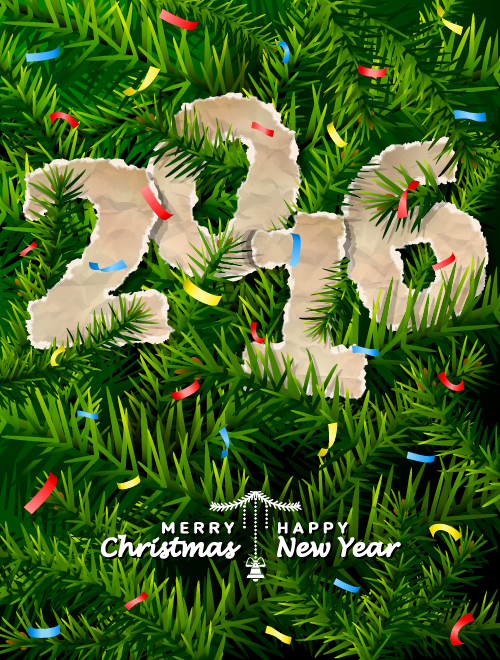 Creative 2016 christmas with new year vector design 09 Creative 2016 christmas with new year vector design 09