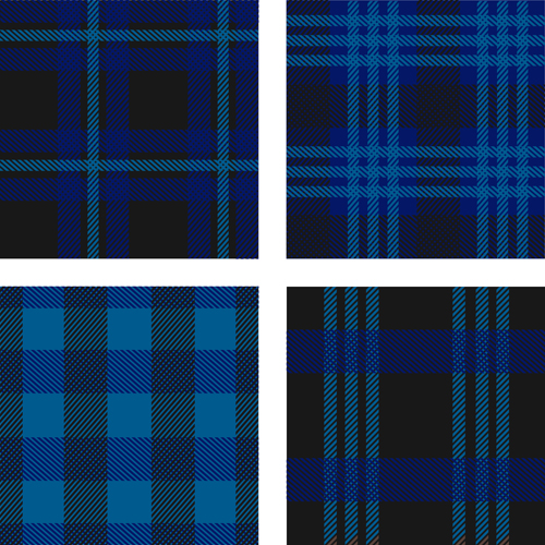 Fabric plaid pattern vector material 10 Fabric plaid pattern vector material 10