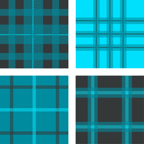 Fabric plaid pattern vector material 13 Fabric plaid pattern vector material 13