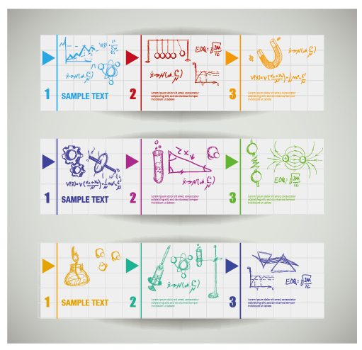 Creative banners web design vector graphics 01 Creative banners web design vector graphics 01