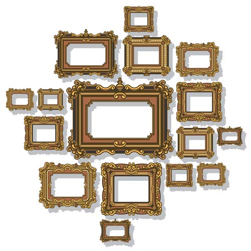 frame design antique 