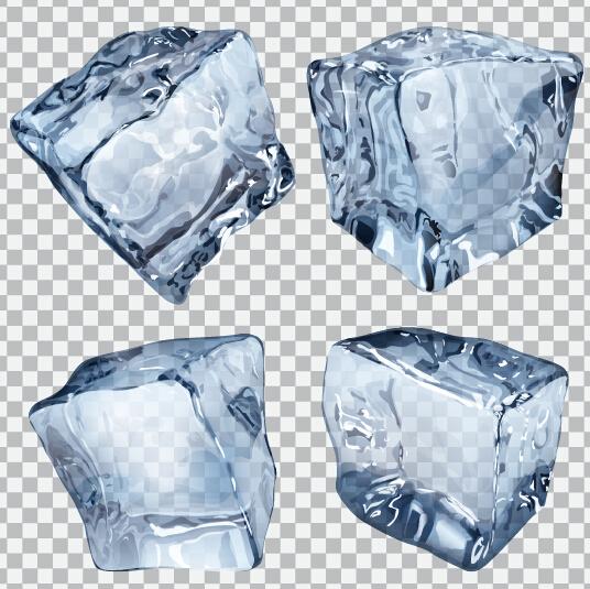 realistic illustration cubes 
