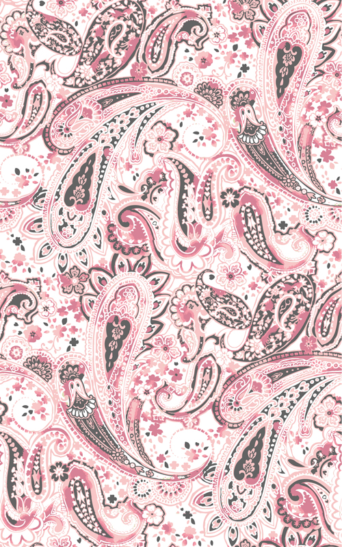 Seamless paisley patterns vintage design 03 Seamless paisley patterns vintage design 03