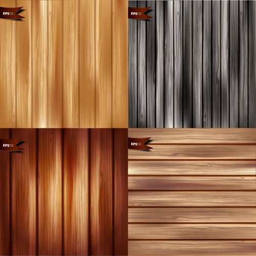 Vector wooden textures background design set 06 Vector wooden textures background design set 06