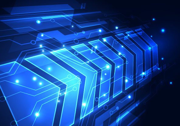 Blue tech futuristic background vector 13 Blue tech futuristic background vector 13